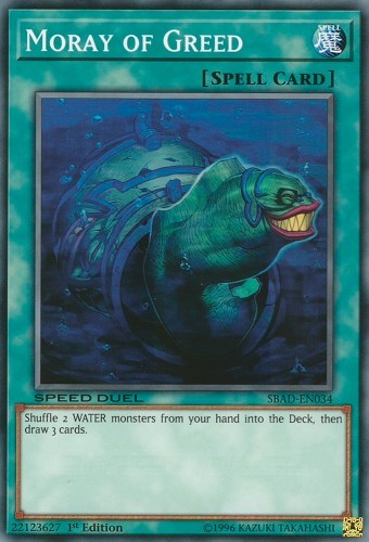 Moray of Greed [SBAD-EN034] Common | Exor Games Summserside