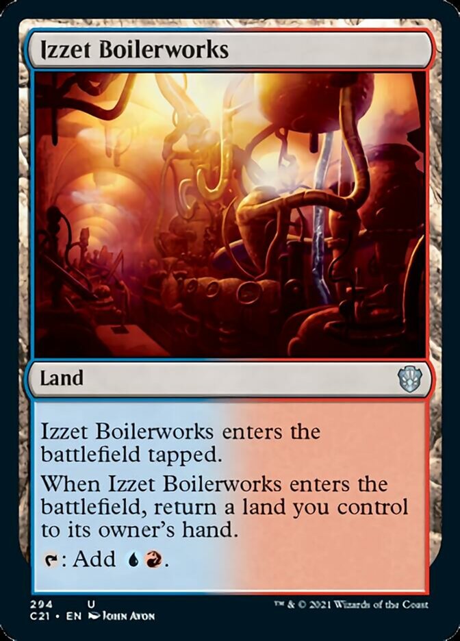 Izzet Boilerworks [Commander 2021] | Exor Games Summserside