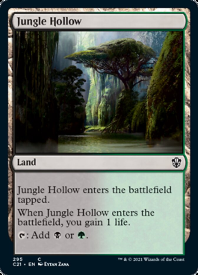 Jungle Hollow [Commander 2021] | Exor Games Summserside