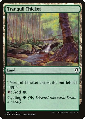 Tranquil Thicket [Commander Anthology Volume II] | Exor Games Summserside