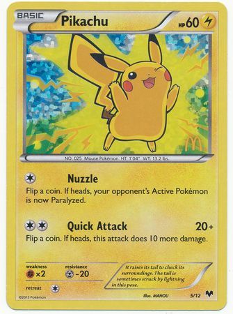 Pikachu (5/12) [McDonald's Promos: 2014 Collection] | Exor Games Summserside