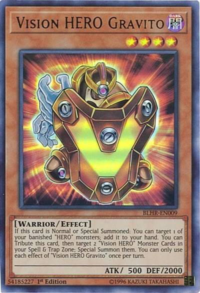 Vision HERO Gravito [BLHR-EN009] Ultra Rare | Exor Games Summserside