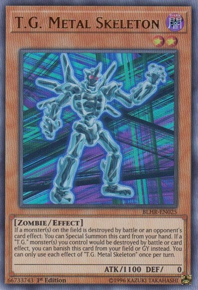 T.G. Metal Skeleton [BLHR-EN025] Ultra Rare | Exor Games Summserside