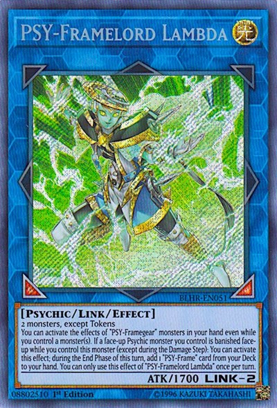 PSY-Framelord Lambda [BLHR-EN051] Secret Rare | Exor Games Summserside