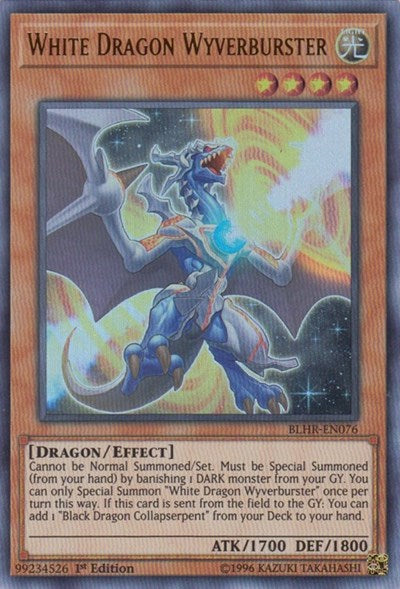 White Dragon Wyverburster [BLHR-EN076] Ultra Rare | Exor Games Summserside