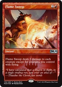 Flame Sweep [Promo Pack: Core Set 2020] | Exor Games Summserside