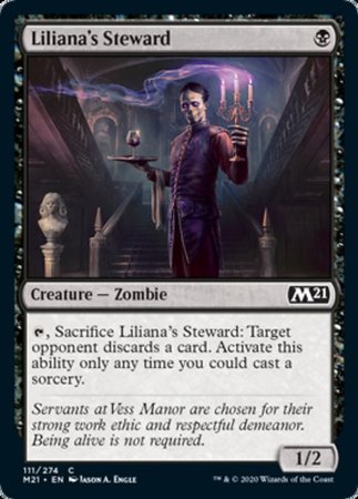 Liliana's Steward [Core Set 2021] | Exor Games Summserside