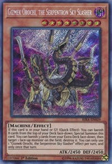 Gizmek Orochi, the Serpentron Sky Slasher [RIRA-EN029] Secret Rare | Exor Games Summserside