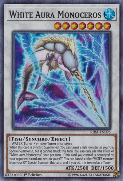 White Aura Monoceros [RIRA-EN095] Super Rare | Exor Games Summserside