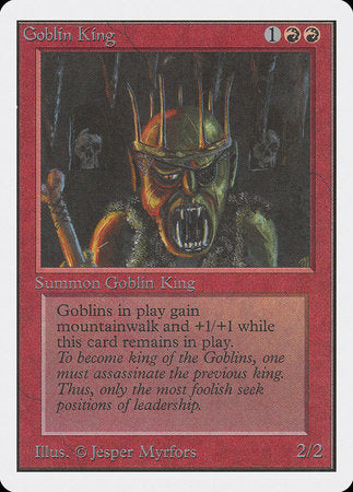 Goblin King [Unlimited Edition] | Exor Games Summserside