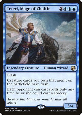 Teferi, Mage of Zhalfir [Iconic Masters] | Exor Games Summserside