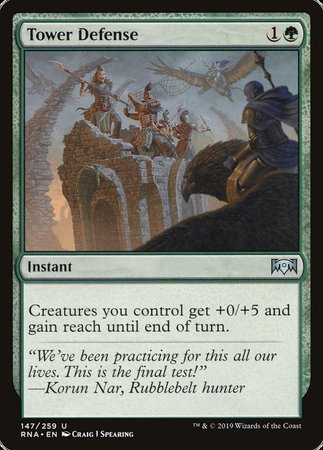 Tower Defense [Ravnica Allegiance] | Exor Games Summserside