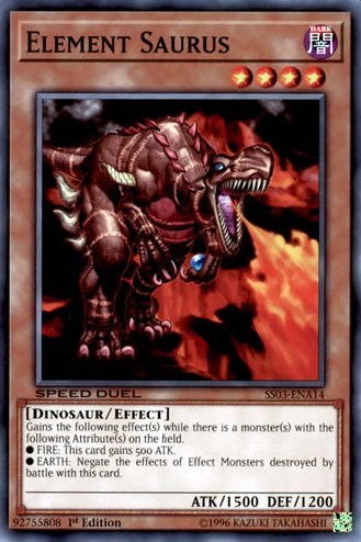 Element Saurus [SS03-ENA14] Common | Exor Games Summserside