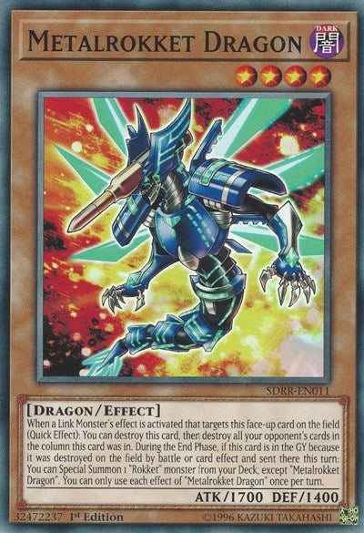 Metalrokket Dragon [SDRR-EN011] Common | Exor Games Summserside