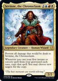 Sevinne, the Chronoclasm (Commander 2019) [Oversize Cards] | Exor Games Summserside