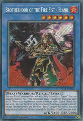 Brotherhood of the Fire Fist - Eland [FIGA-EN014] Secret Rare | Exor Games Summserside