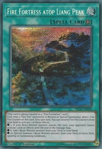 Fire Fortress atop Liang Peak [FIGA-EN018] Secret Rare | Exor Games Summserside