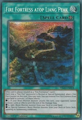 Fire Fortress atop Liang Peak [FIGA-EN018] Secret Rare | Exor Games Summserside