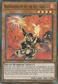 Brotherhood of the Fire Fist - Gorilla [FIGA-EN022] Super Rare | Exor Games Summserside