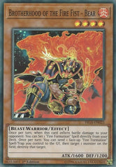 Brotherhood of the Fire Fist - Bear [FIGA-EN023] Super Rare | Exor Games Summserside