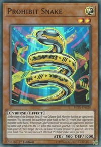 Prohibit Snake [FIGA-EN038] Super Rare | Exor Games Summserside