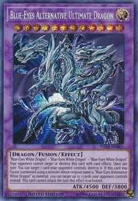 Blue-Eyes Alternative Ultimate Dragon [TN19-EN001] Prismatic Secret Rare | Exor Games Summserside