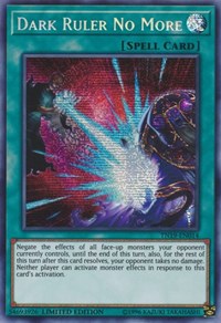 Dark Ruler No More [TN19-EN014] Prismatic Secret Rare | Exor Games Summserside