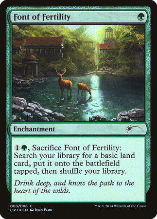 Font of Fertility [Magic 2015 Clash Pack] | Exor Games Summserside