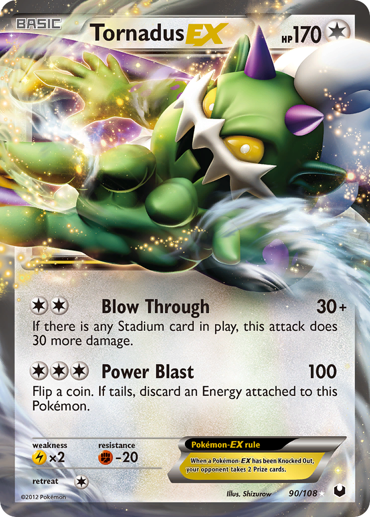 Tornadus EX (90/108) [Black & White: Dark Explorers] | Exor Games Summserside