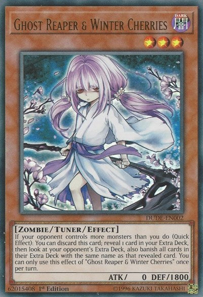 Ghost Reaper & Winter Cherries [DUDE-EN002] Ultra Rare | Exor Games Summserside