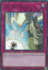 Solemn Strike [DUDE-EN055] Ultra Rare | Exor Games Summserside