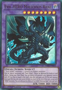 Evil HERO Malicious Bane [LED5-EN012] Ultra Rare | Exor Games Summserside