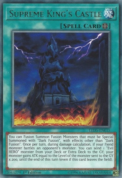 Supreme King's Castle [LED5-EN015] Rare | Exor Games Summserside