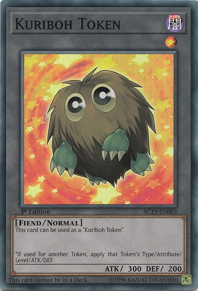 Kuriboh Token [AC19-EN003] Super Rare | Exor Games Summserside