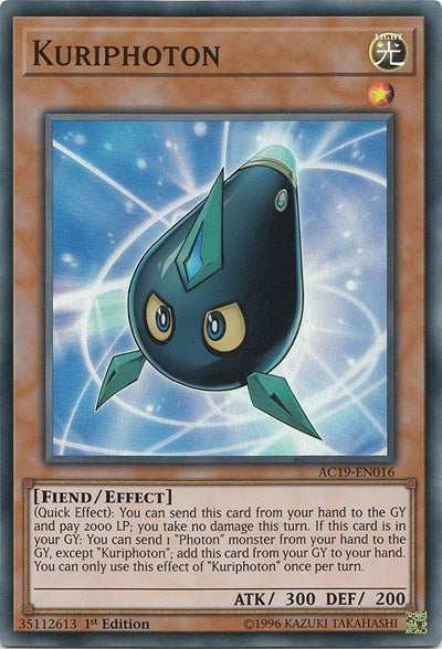 Kuriphoton [AC19-EN016] Super Rare | Exor Games Summserside