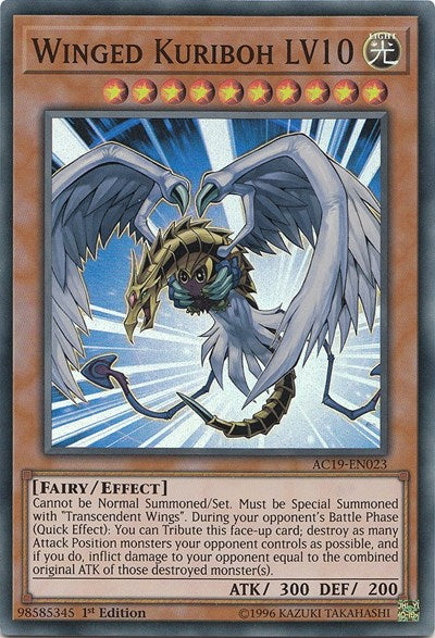 Winged Kuriboh LV10 [AC19-EN023] Super Rare | Exor Games Summserside