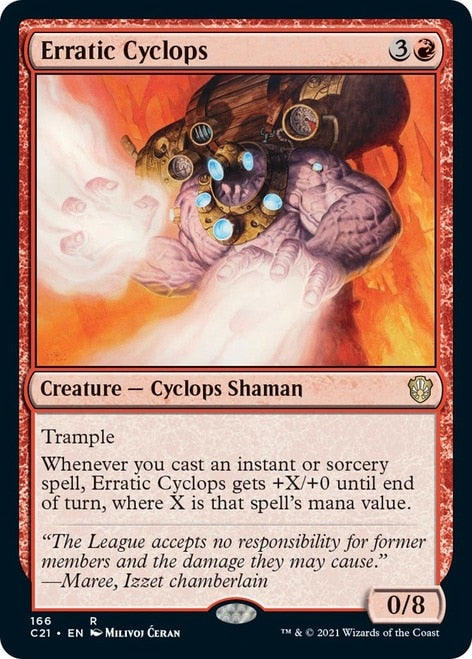 Erratic Cyclops [Commander 2021] | Exor Games Summserside