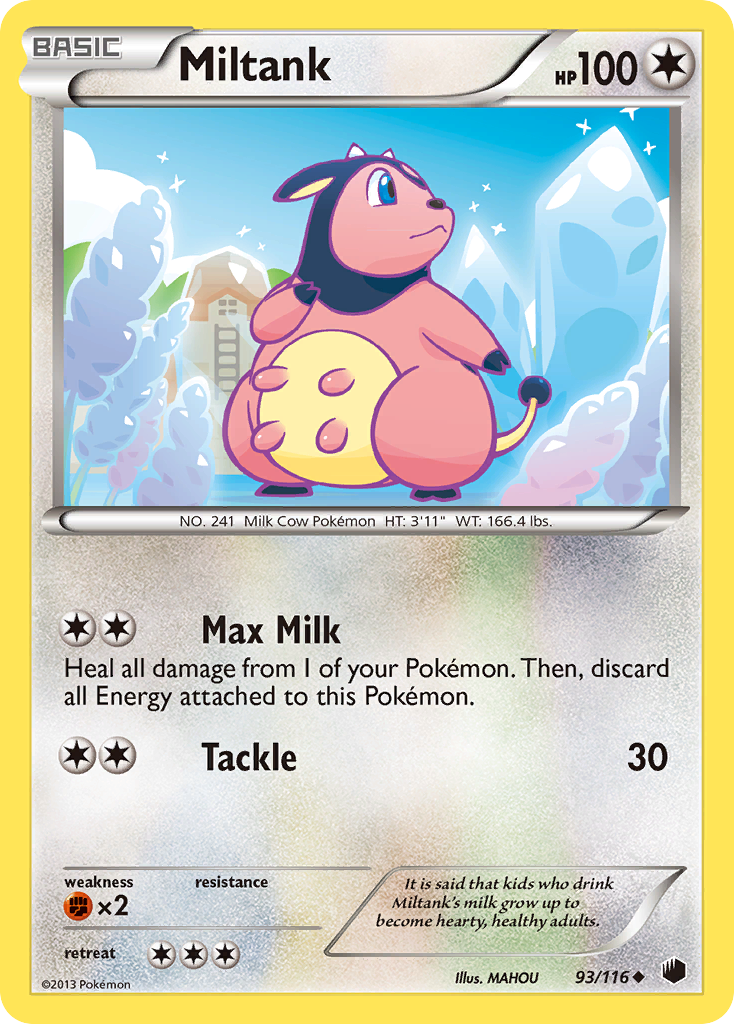 Miltank (93/116) [Black & White: Plasma Freeze] | Exor Games Summserside