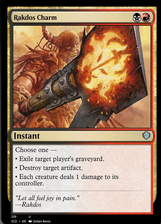 Rakdos Charm [Starter Commander Decks] | Exor Games Summserside