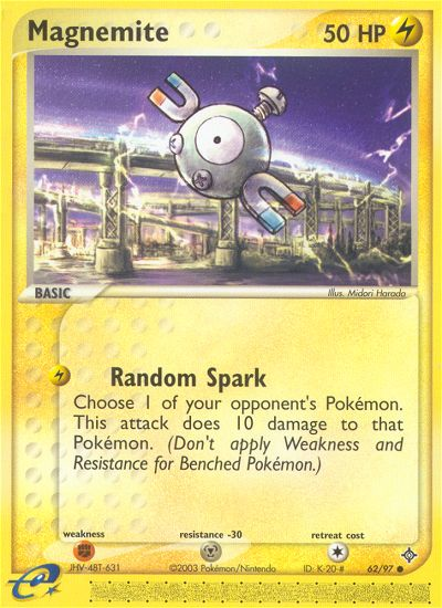 Magnemite (62/97) [EX: Dragon] | Exor Games Summserside