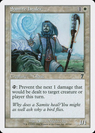 Samite Healer [Seventh Edition] | Exor Games Summserside