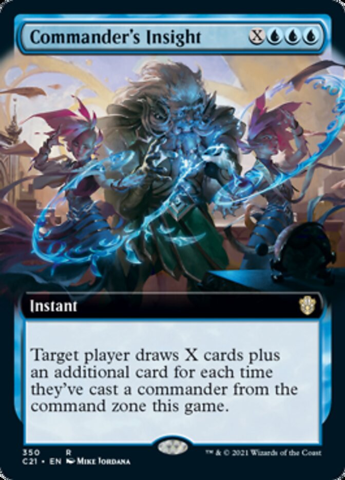 Commander's Insight (Extended) [Commander 2021] | Exor Games Summserside