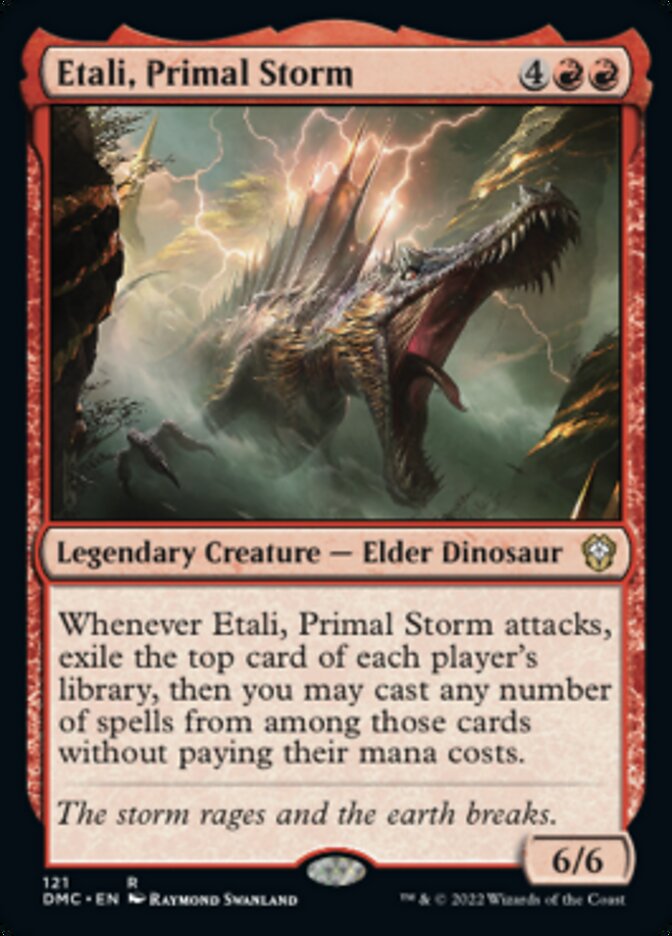 Etali, Primal Storm [Dominaria United Commander] | Exor Games Summserside