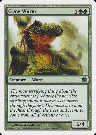 Craw Wurm [Ninth Edition] | Exor Games Summserside