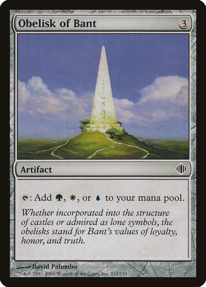 Obelisk of Bant [Shards of Alara] | Exor Games Summserside