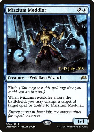 Mizzium Meddler [Magic Origins Promos] | Exor Games Summserside