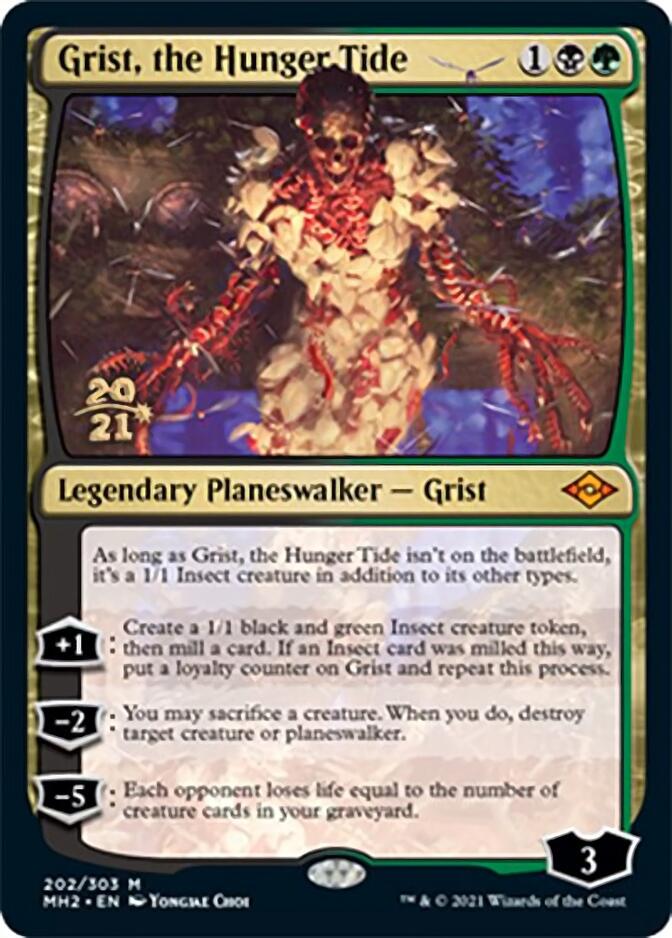 Grist, the Hunger Tide [Modern Horizons 2 Prerelease Promos] | Exor Games Summserside