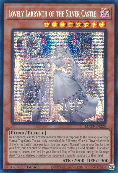 Lovely Labrynth of the Silver Castle [MP23-EN226] Prismatic Secret Rare | Exor Games Summserside