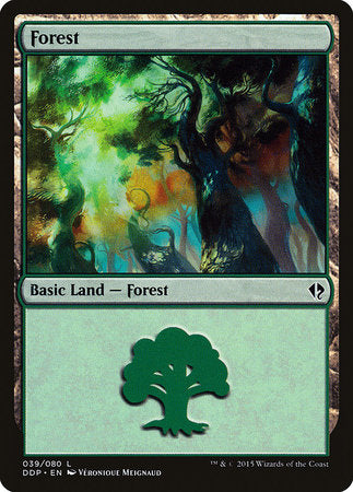 Forest (39) [Duel Decks: Zendikar vs. Eldrazi] | Exor Games Summserside