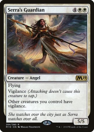 Serra's Guardian [Core Set 2019] | Exor Games Summserside